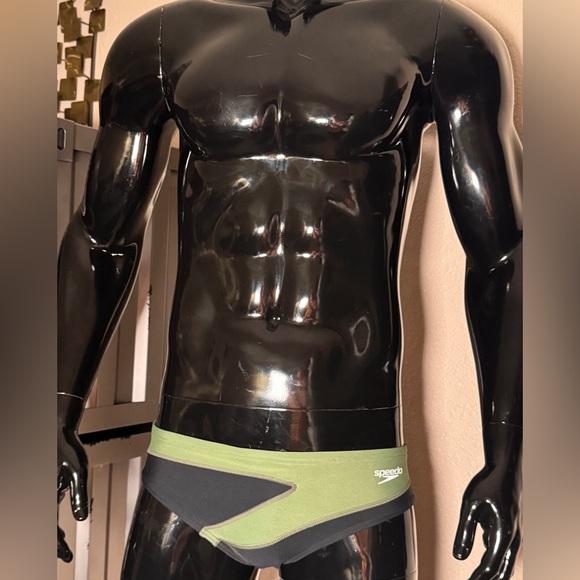 Speedo Other - Olive Green and Black Men’s Speedo Size 32